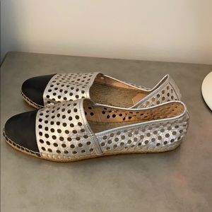 Loeffler Randall perforated espadrilles